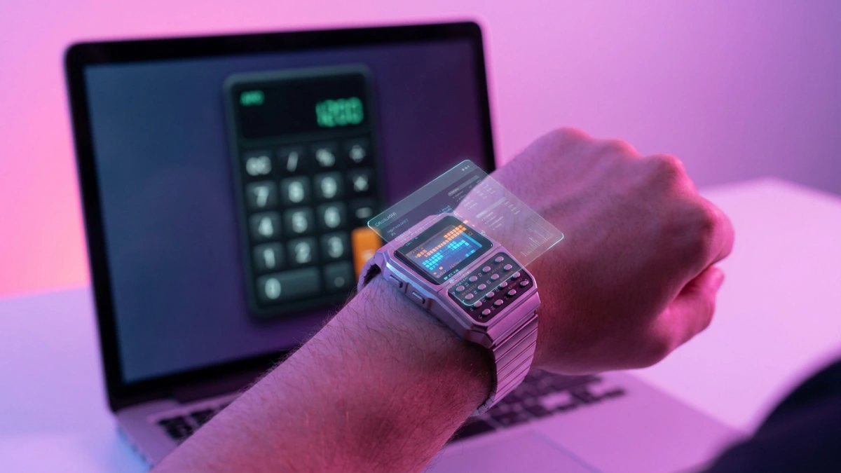 Calculator Watch Online: Free Digital Four-Function Tool